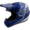 CAPACETE TROY LEE DESIGNS 2021 GP  SILHOUETTE - NAVY / BRANCO